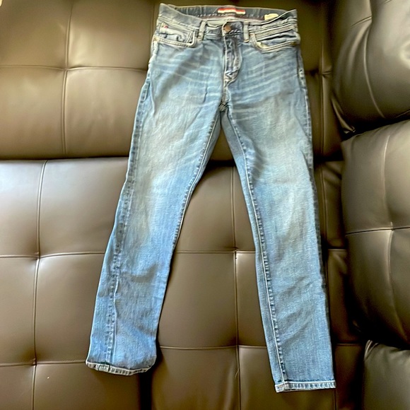 Men’s Tommy Hilfiger Slim Straight Denim Jeans Size 31 x 32 - Picture 1 of 4